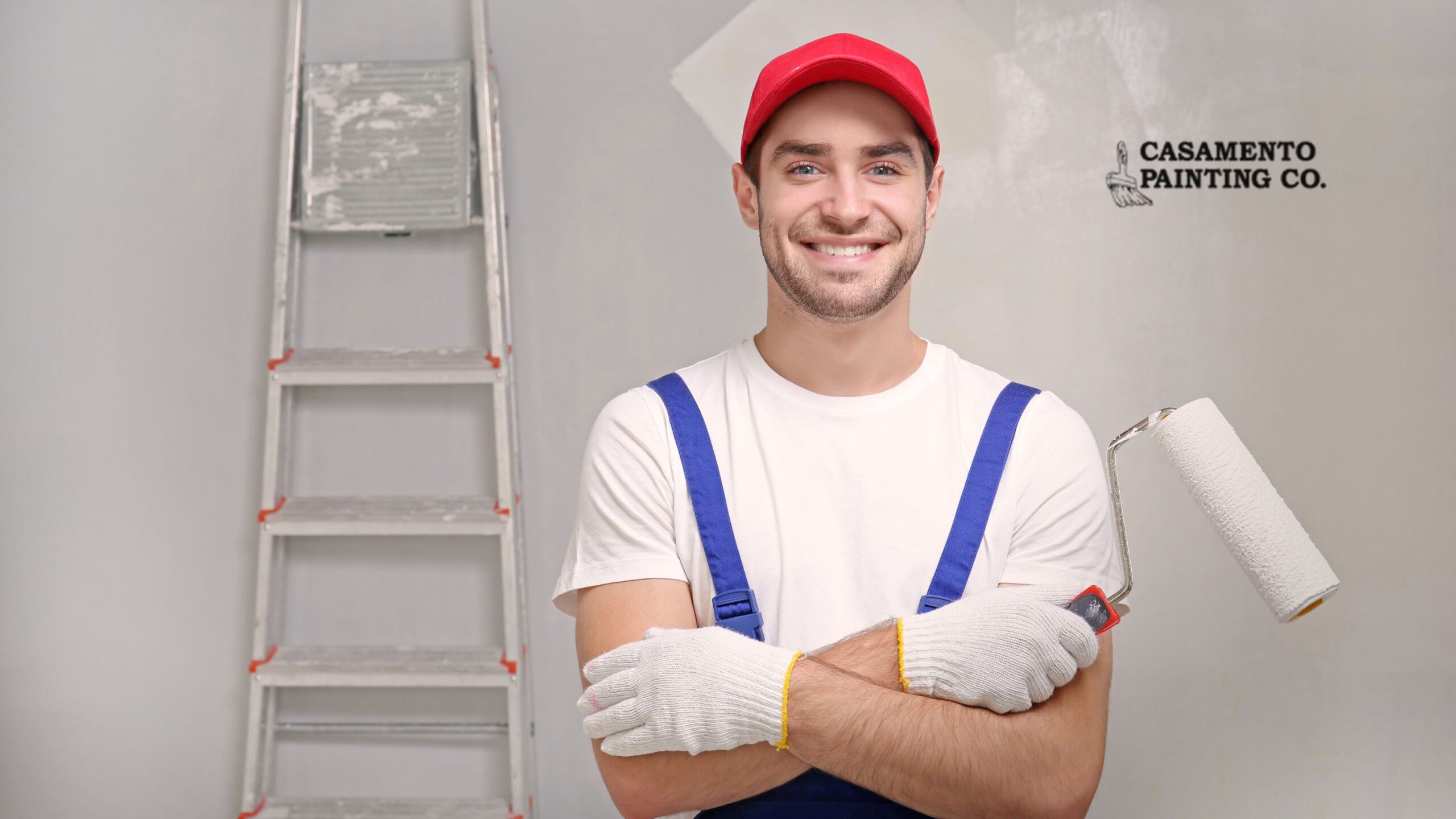 Professional residential interior painter in Illinois providing high-quality interior painting services